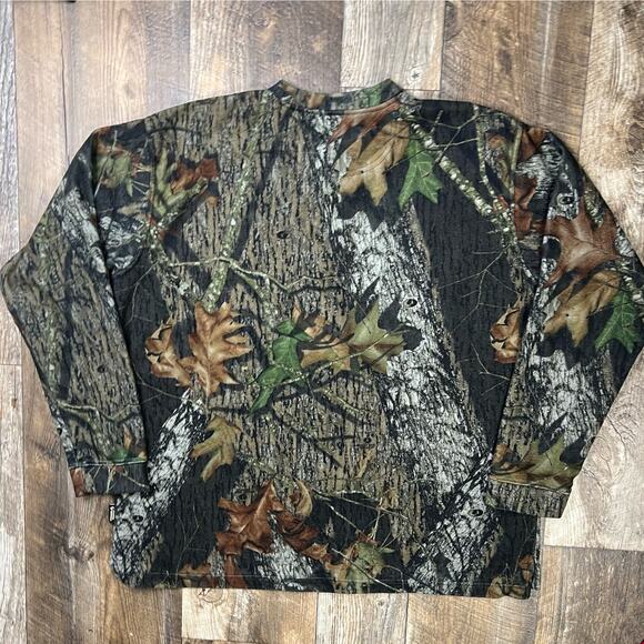 Vintage Gander Mountain Guide Series Camo Fleece Pullover 2X - Picture 4 of 7